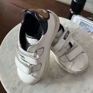 Well loved Moschino sneakers